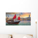 Hongkong Harbor Wall Decal