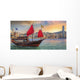 Hongkong Harbor Wall Decal