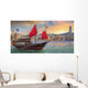 Hongkong Harbor Wall Decal