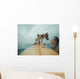 Owner Takes His Dog Wall Decal