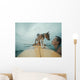 Owner Takes His Dog Wall Decal