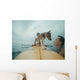 Owner Takes His Dog Wall Decal