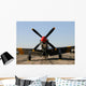 American Mustang Fighter Plane Wall Decal