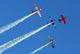 Stunt Aircraft Formation Blue Wall Decal