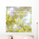 Inspiration Quote When Life Wall Decal