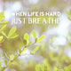 Inspiration Quote When Life Wall Decal