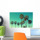 Santa Monica Palm Trees Wall Decal