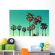 Santa Monica Palm Trees Wall Decal