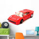 Red Sports Car Wall Decal