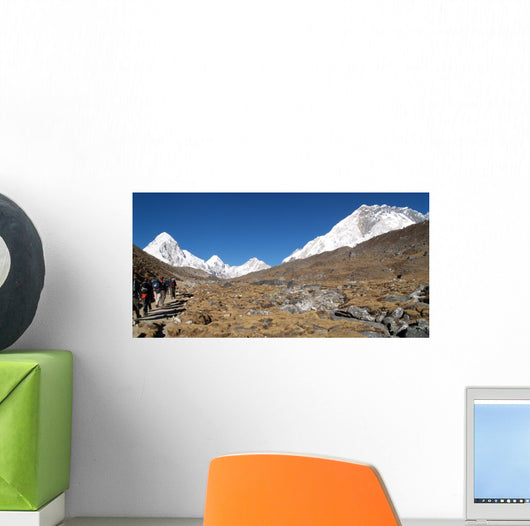 Trekking to Everest Wall Decal
