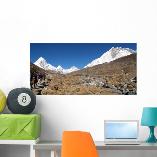Trekking to Everest Wall Decal