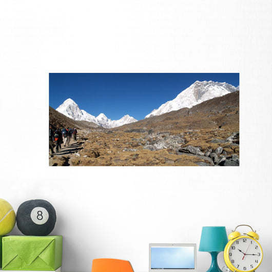 Trekking to Everest Wall Decal