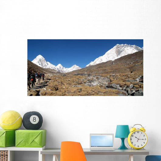 Trekking to Everest Wall Decal