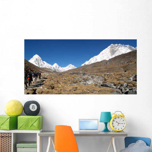 Trekking to Everest Wall Decal