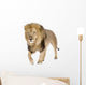 Walking Male Lion Wall Decal