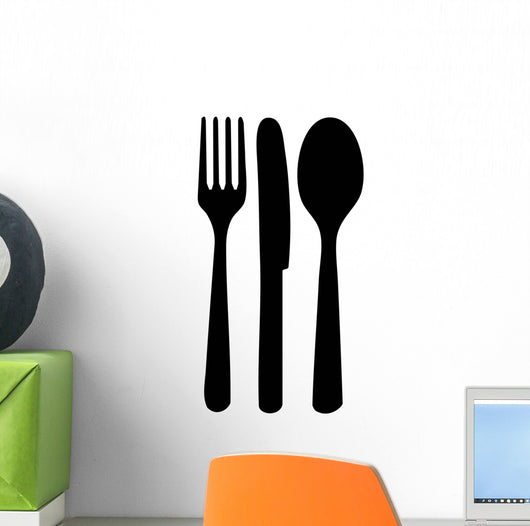 Cutlery Wall Decal