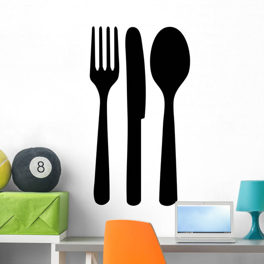 Cutlery Wall Decal