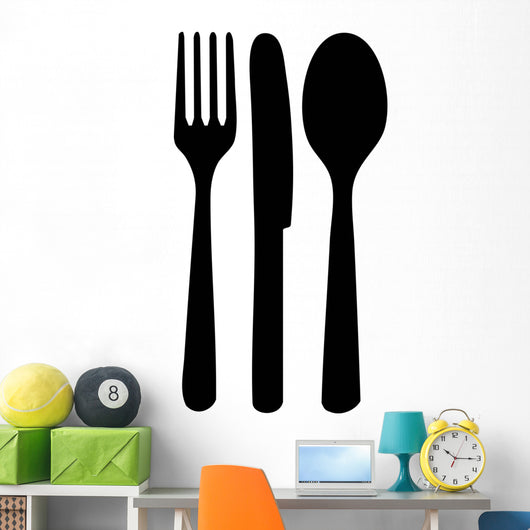 Cutlery Wall Decal