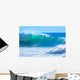 Waves Breaking Shore Madeira Wall Decal