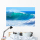 Waves Breaking Shore Madeira Wall Decal
