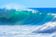 Waves Breaking Shore Madeira Wall Decal