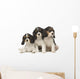 Cavalier King Charles Puppies Wall Decal