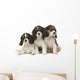 Cavalier King Charles Puppies Wall Decal