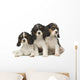 Cavalier King Charles Puppies Wall Decal