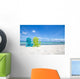 Caribbean Beach Chair Wall Decal