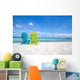 Caribbean Beach Chair Wall Decal