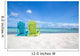 Caribbean Beach Chair Wall Decal