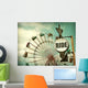 Aged and Worn Vintage Ride Sign Wall Decal