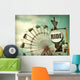 Aged and Worn Vintage Ride Sign Wall Decal