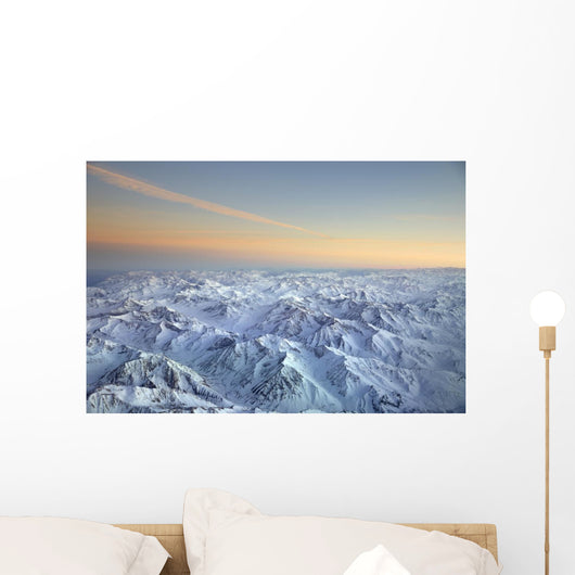 Landscape Overflying Andes Mountain Wall Decal