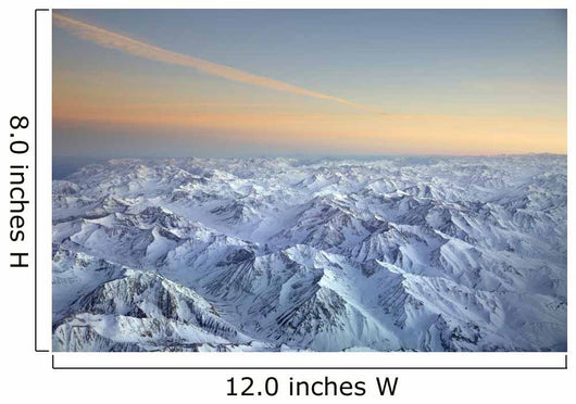 Landscape Overflying Andes Mountain Wall Decal