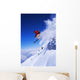 Skier Jumping Wall Decal