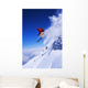 Skier Jumping Wall Decal