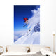 Skier Jumping Wall Decal