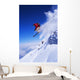 Skier Jumping Wall Decal