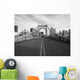 Empty Pittsburgh Bridge Black Wall Decal