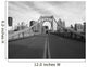 Empty Pittsburgh Bridge Black Wall Decal