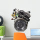Front Car Engine Wall Decal
