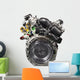 Front Car Engine Wall Decal