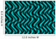 Light Illusion Teal Wall Decal