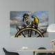 Skeleton Pirate Wall Decal