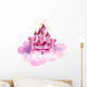 Pink Princess Castle Wall Decal
