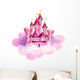 Pink Princess Castle Wall Decal