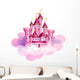Pink Princess Castle Wall Decal
