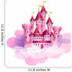 Pink Princess Castle Wall Decal