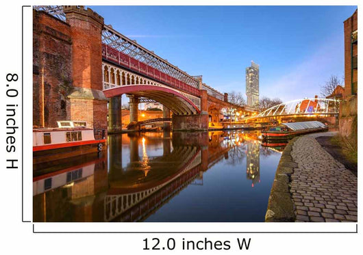 Castlefield Manchester England Wall Decal